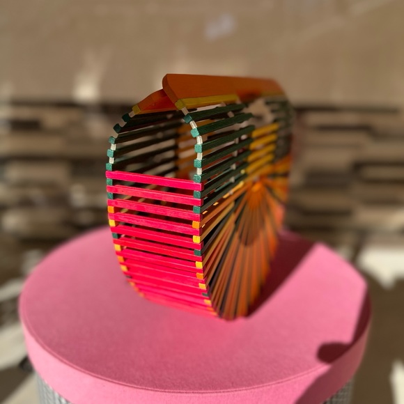 Handcrafted Bamboo Beach Tote -
Eco-Friendly & Stylish - Picture 8 of 12